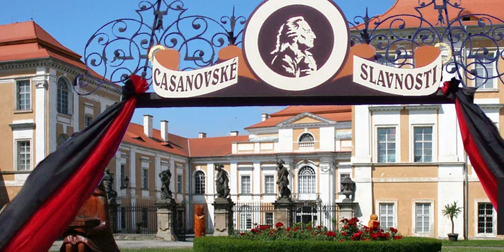 Casanovské slavnosti - víkend pro 2 plný zábavy a hudby