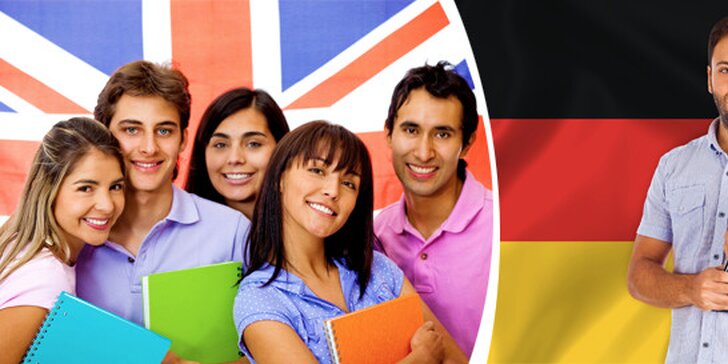 Netradiční letní intenzivní kurz anglického nebo německého jazyka