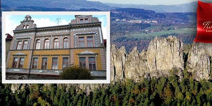 1790 Kč za čtyři dny pro DVA v hotelu Paradis se snídaní. Odpočinek v Českém ráji, dechberoucí příroda a okouzlující sleva 50 %.