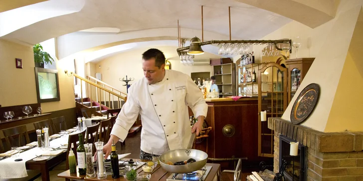 VIP gastro zážitek U Emy Destinnové pro dva