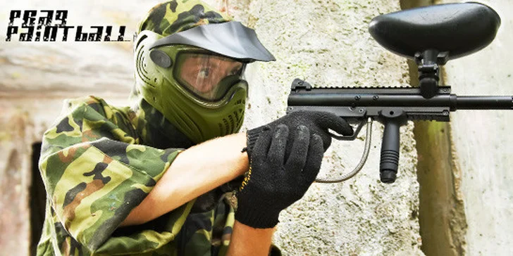 2 hodiny indoor paintballu na Václavském náměstí