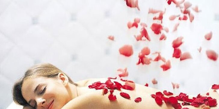 Luxusní růžová masáž zad, šíje a dolních končetin