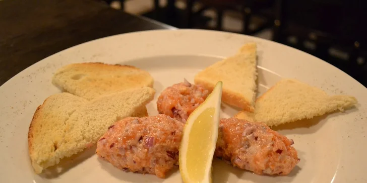 3chodové menu pro dva v restauraci U Radnice