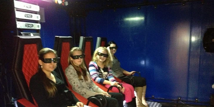 Dvě vstupenky na vybraný film do 5D kina