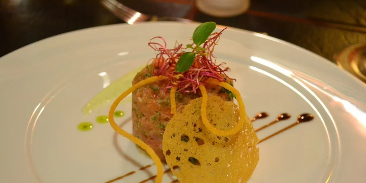 Sedmichodové menu pro dva včetně aperitivu