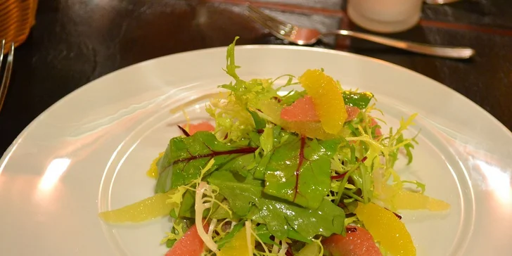 Sedmichodové menu pro dva včetně aperitivu