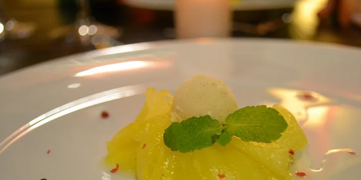 Sedmichodové menu pro dva včetně aperitivu