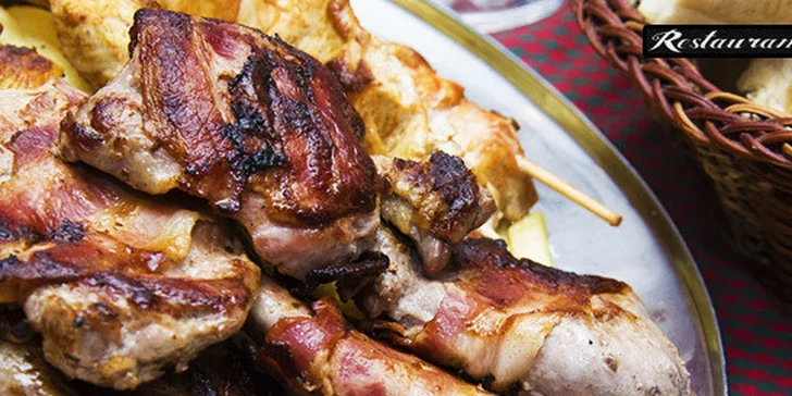 Znamenitý mix grill v restaurantu Honner