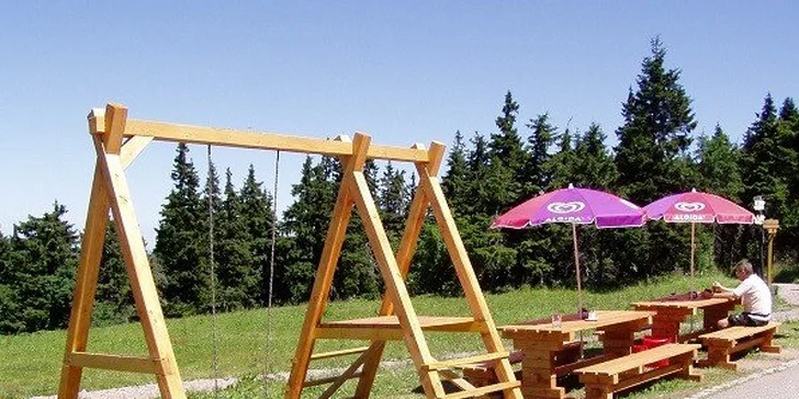 3 denní oddych na vrcholu Černé hory pro dva
