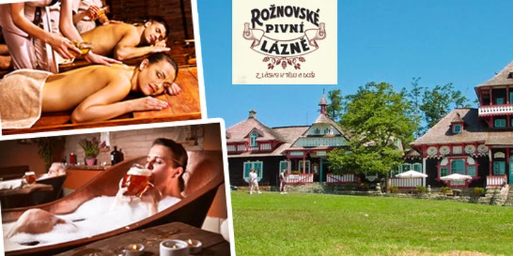 Dokonalý relax v Rožnovských pivních lázních