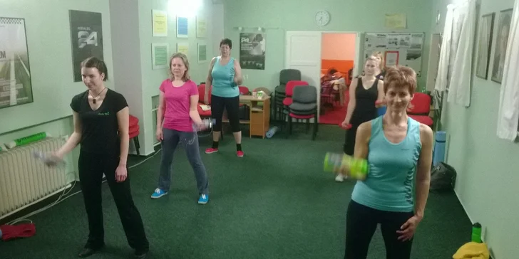 1 lekce cvičení ve Fitclubu + 3 nápoje zdarma