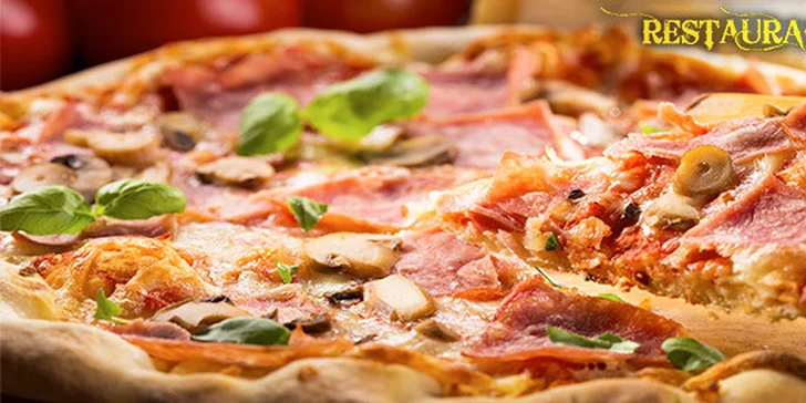 2 pizzy dle výběru v restauraci Aqua Eden