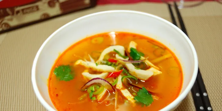 Otevřený poukaz na jídlo do vietnamské restaurace