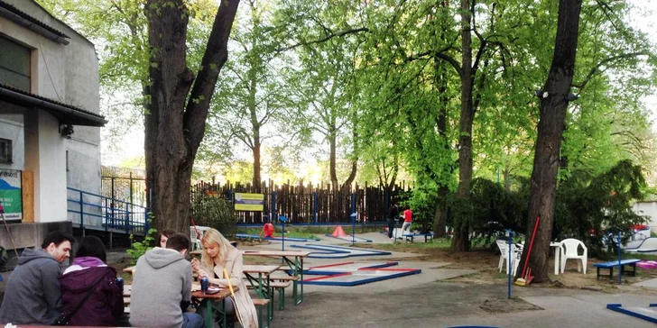 3 či 5 vstupů na minigolf pro jednoho i více hráčů