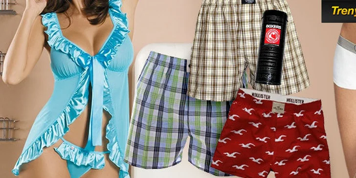 40% sleva na celý nákup v e-shopu Trenýrkárna.cz