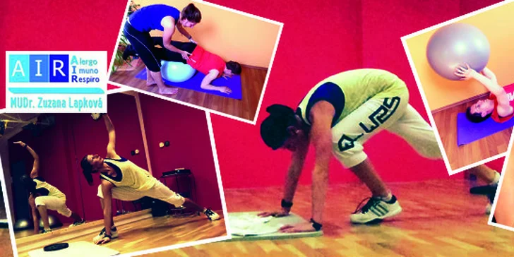 Cvičení s osobním trenérem na rehabilitační poliklinice