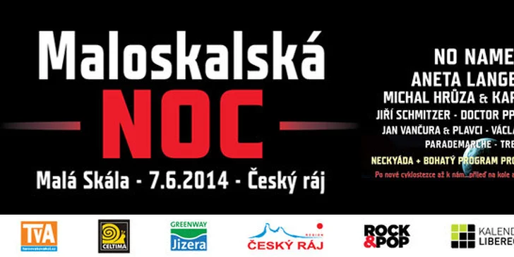 Vstupenka na festival Maloskalská noc