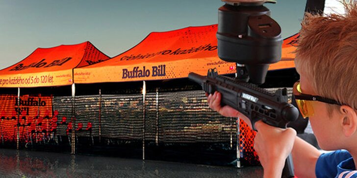 Zážitek pro malé i velké na kryté střelnici Buffalo Bill