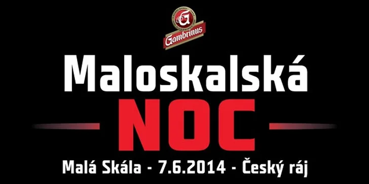 Vstupenka na festival Maloskalská noc