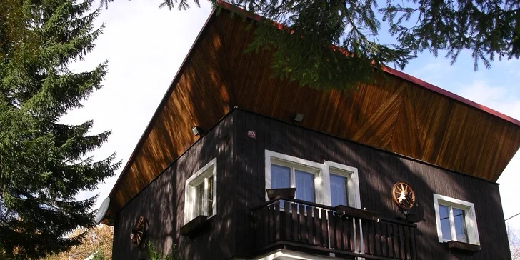 Týdenní pronájem luxusní chaty v Beskydech pro až 9 osob s vířivkou
