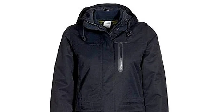 Dámský černý kabát Nike Baseline Parka