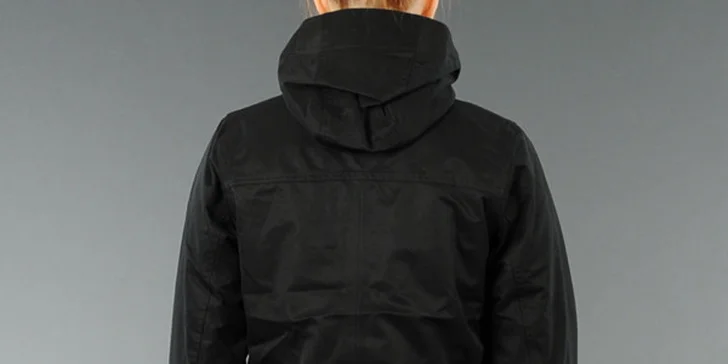 Dámský černý kabát Nike Baseline Parka