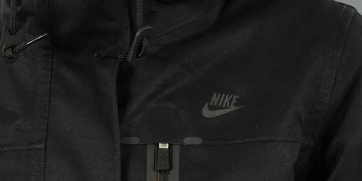 Dámský černý kabát Nike Baseline Parka