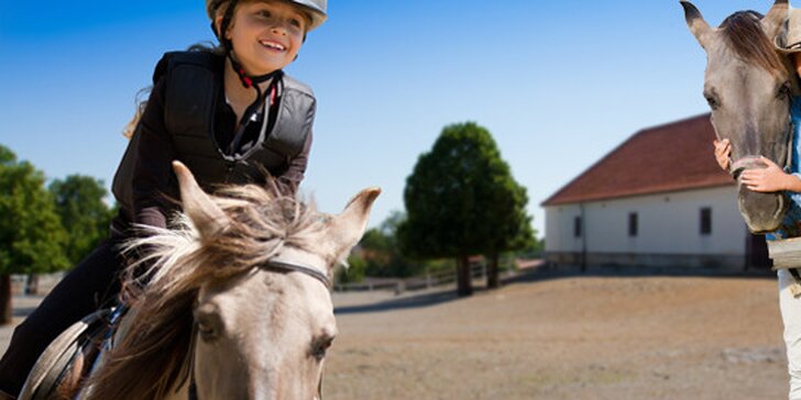 Letní příměstský tábor s koňmi na Šťastném ranči nedaleko Prahy