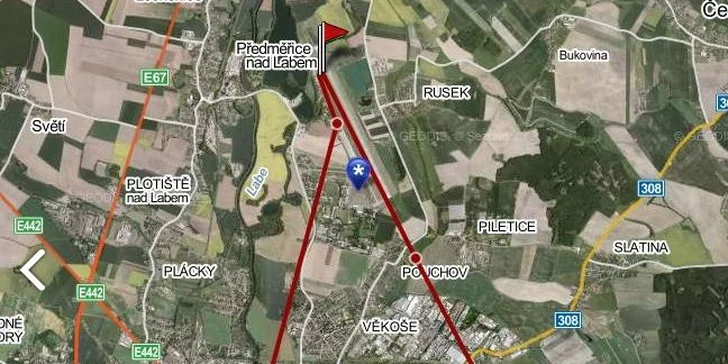 Vyhlídkový let vrtulníkem nad Hradcem Králové