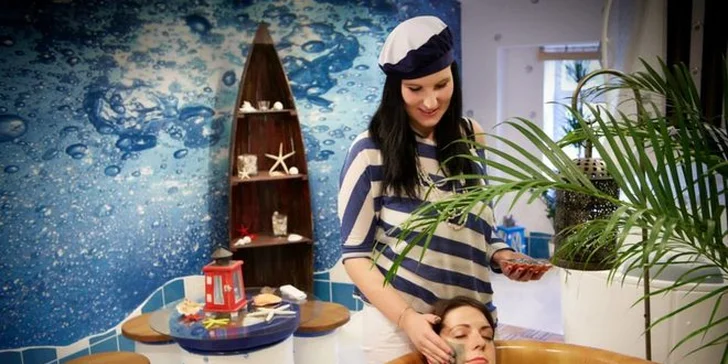 Indická wellness péče pro dva v Rožnovských pivních a mořských lázních