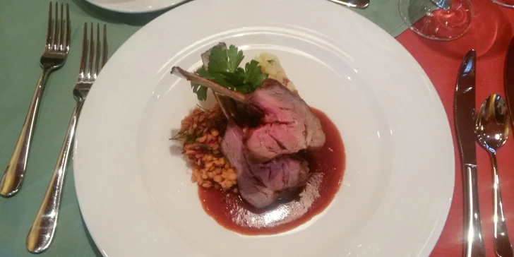 Degustační menu o 4 chodech v Restauraci KORAS