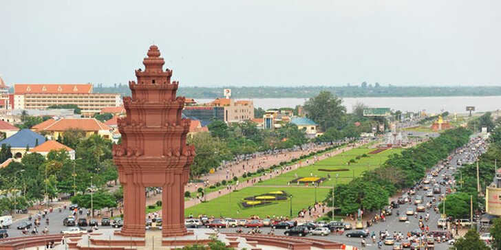 9 dní v tajuplné Kambodži, chrámy Angkoru, Phnom Penh a bílé pláže v Sihanoukville