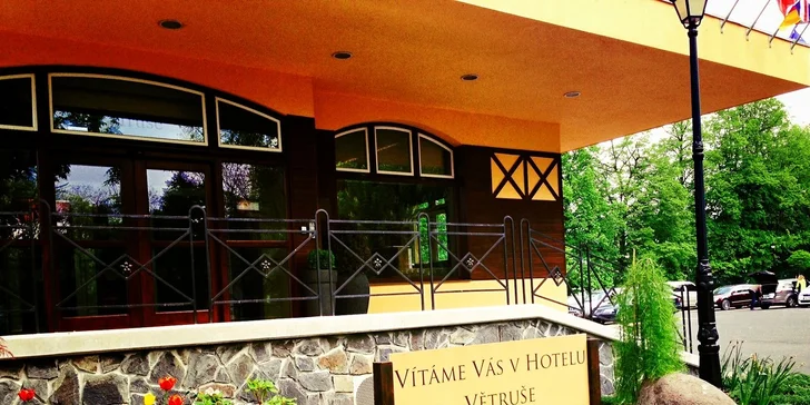 Luxusní wellness pobyt s polopenzí v hotelu Větruše