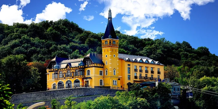 Luxusní wellness pobyt s polopenzí v hotelu Větruše