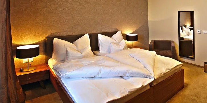Luxusní wellness pobyt s polopenzí v hotelu Větruše