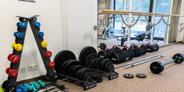 Aktívni hostia neobmedzený vstup do hotelového fitnes centra.