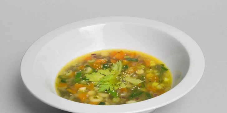 Veganské menu pro dva v restauraci LoVeg