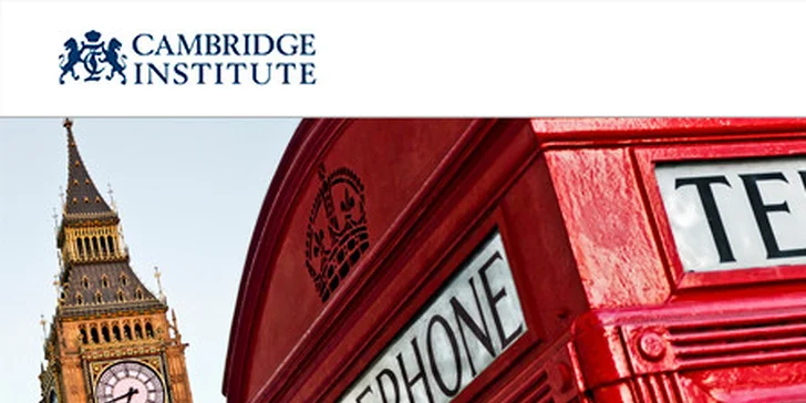 Online výuka angličtiny s Cambridge Institute