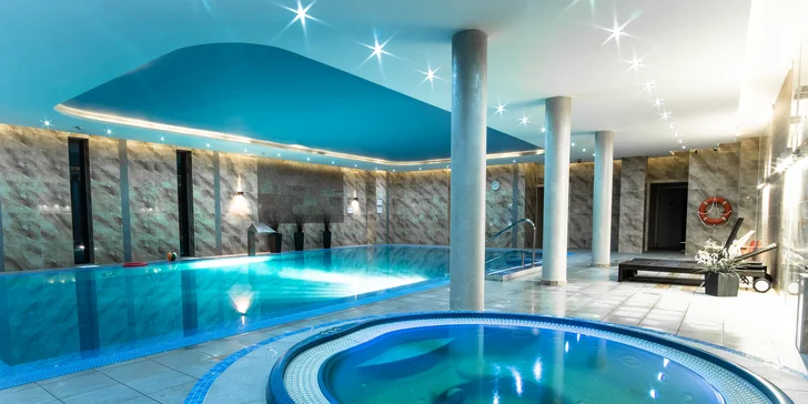 Dokonalý oddych vás čeká v moderním hotelovém wellness.