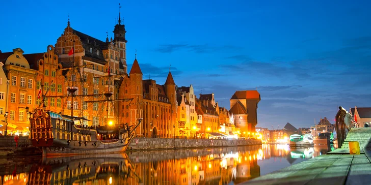 Prozkoumejte ty nejznámější památky polského města Gdaňsk.