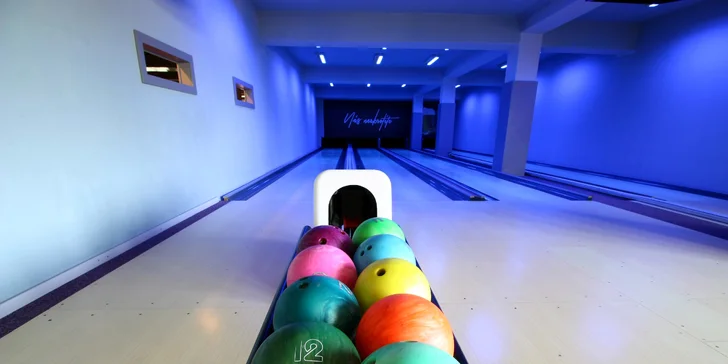 U bowlingové dráhy strávíte celou hodinku. 