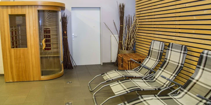 Za príplatok môžete relaxovať v hotelovom wellness.