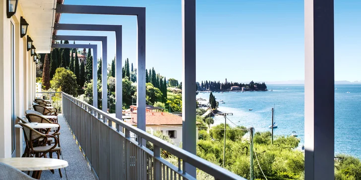 Jazero Lago di Garda je od hotela len 2 minúty chôdze.