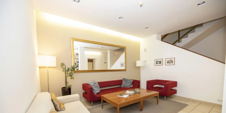 V moderním a elegantním hotelu si pobyt užijete.