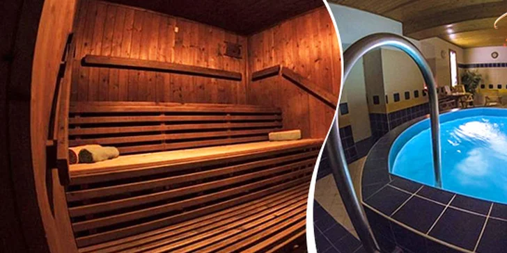 Privátní sauna pro dva s vonnými esencemi