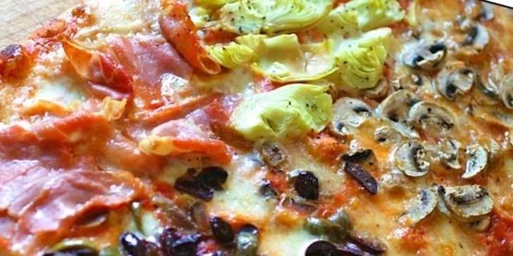 3 chodové menu pro dva v italské restauraci v centru Prahy - Bruschetta, Pizza a Tiramisu