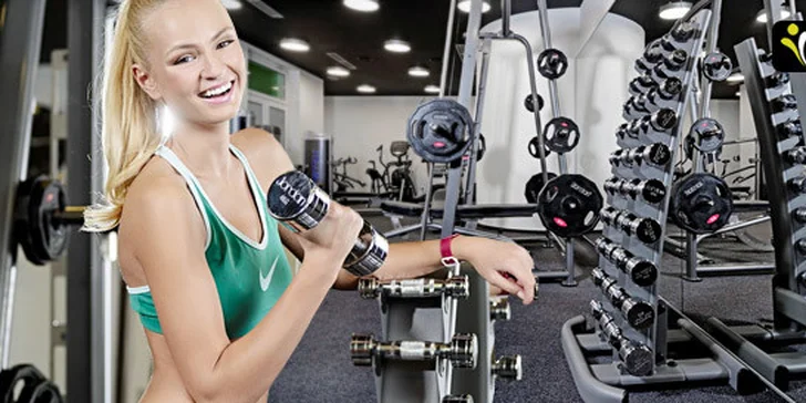 Vstup do špičkového fitness na neomezenou dobu