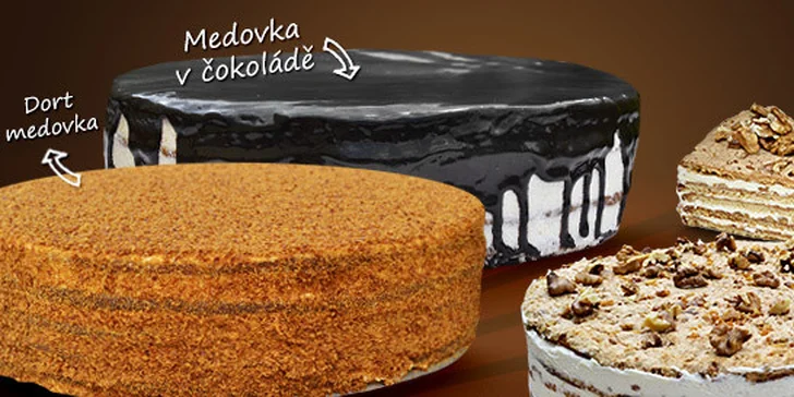 Lahodné dorty plné medu a dalších ingrediencí