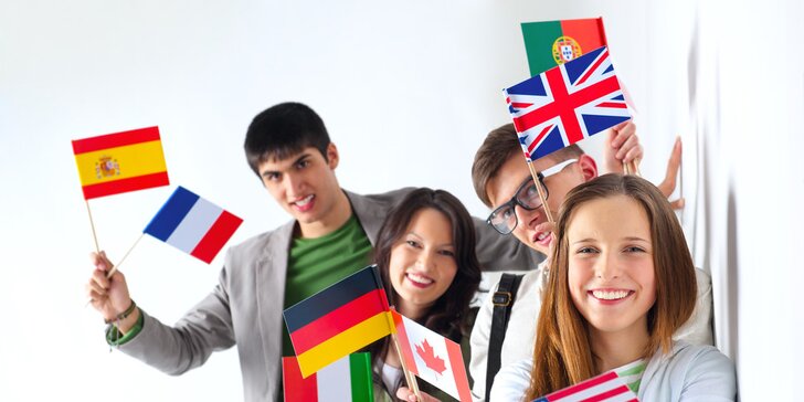 Intenzivní letní kurzy angličtiny, italštiny nebo němčiny