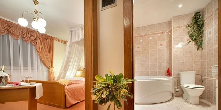 Jahody, sekt a 2 hodiny v útulném apartmá pro dva